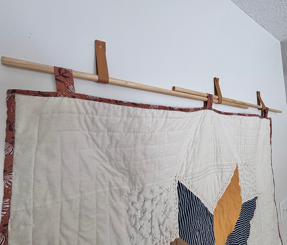 Thumbnail: Oversized Quilted Wall Hanging  