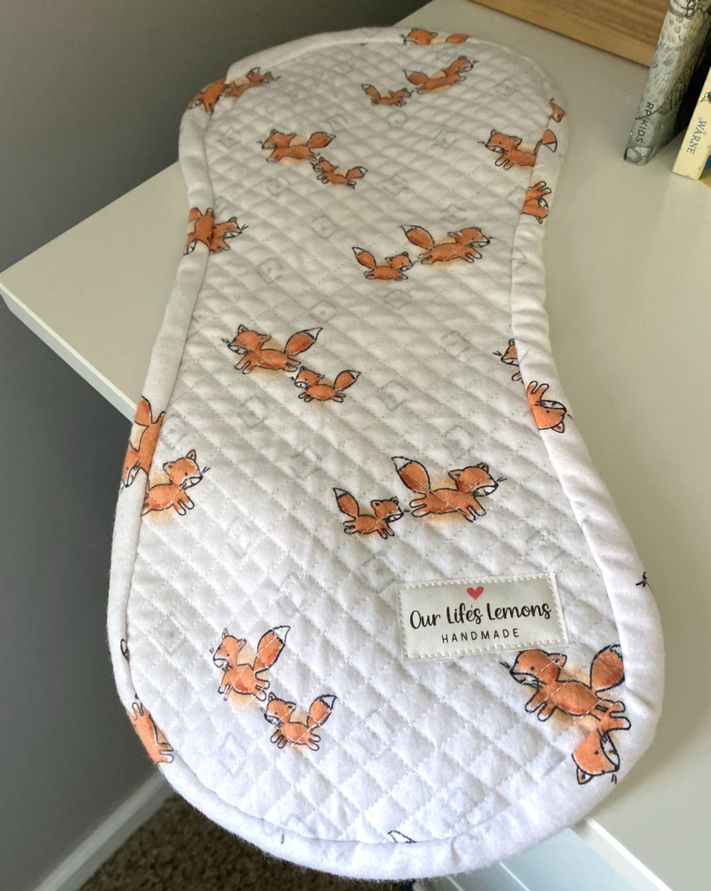 Foxes Burpcloth