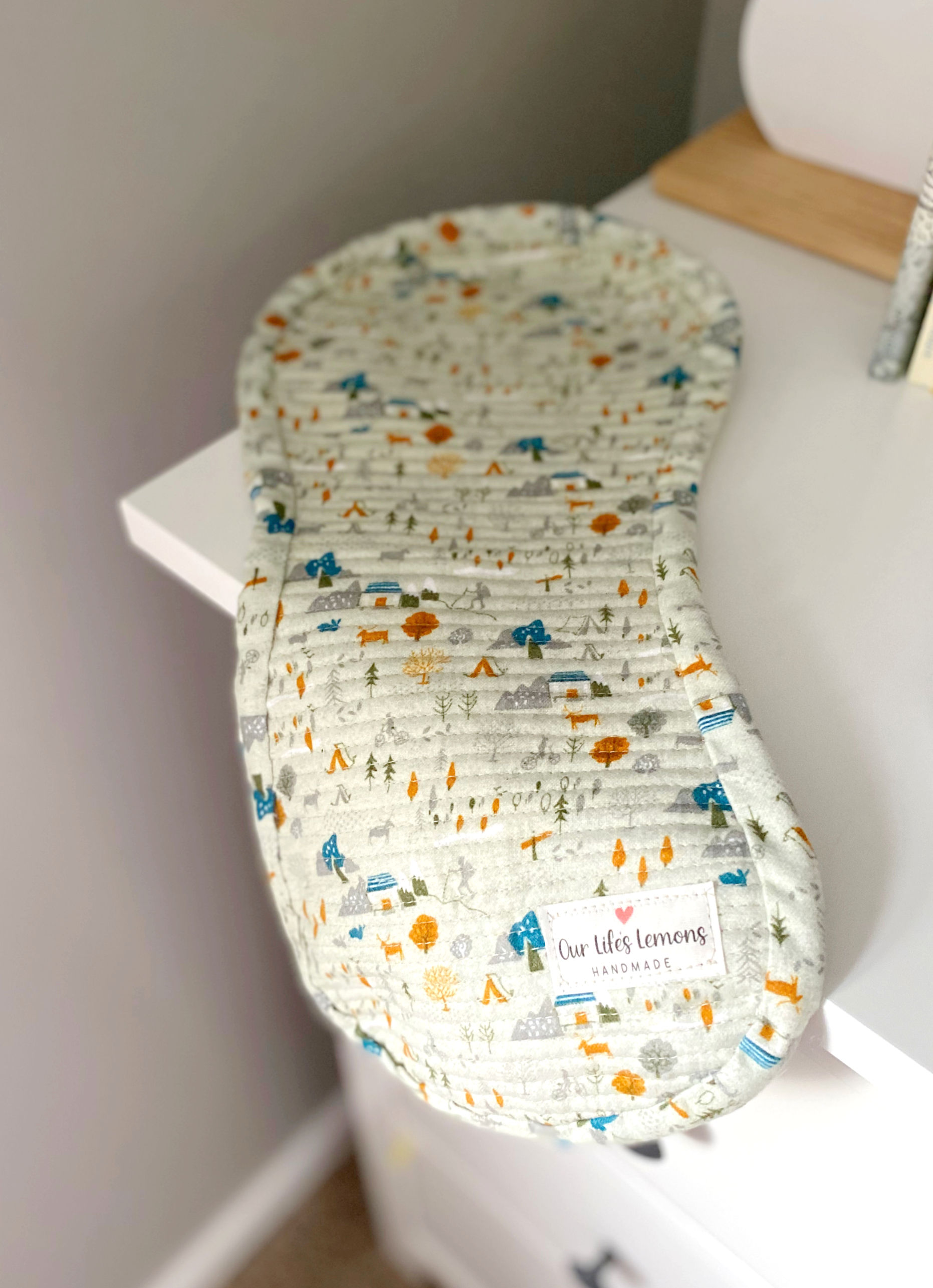 Camping Scene Burpcloth
