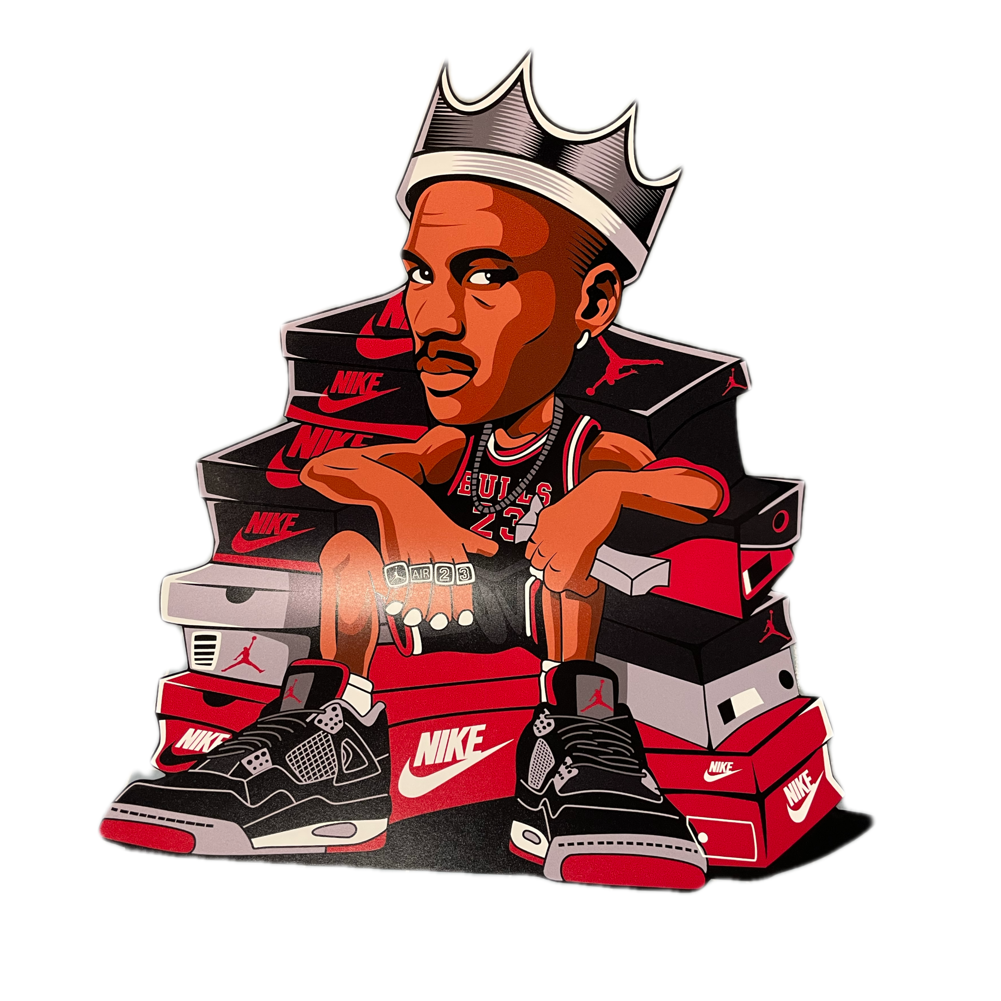 Eco Solvent Die cut heat transfers