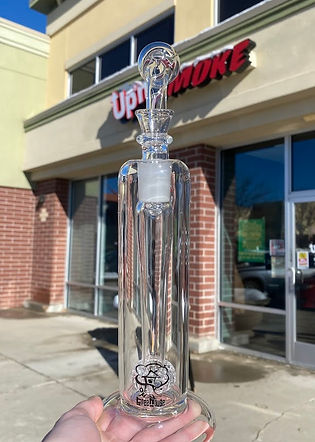 Hand-blown piece by Treehouse Glass 