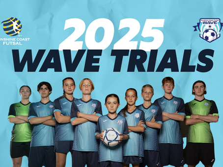 Sunshine Coast Wave Futsal Club Trials – 2025/26