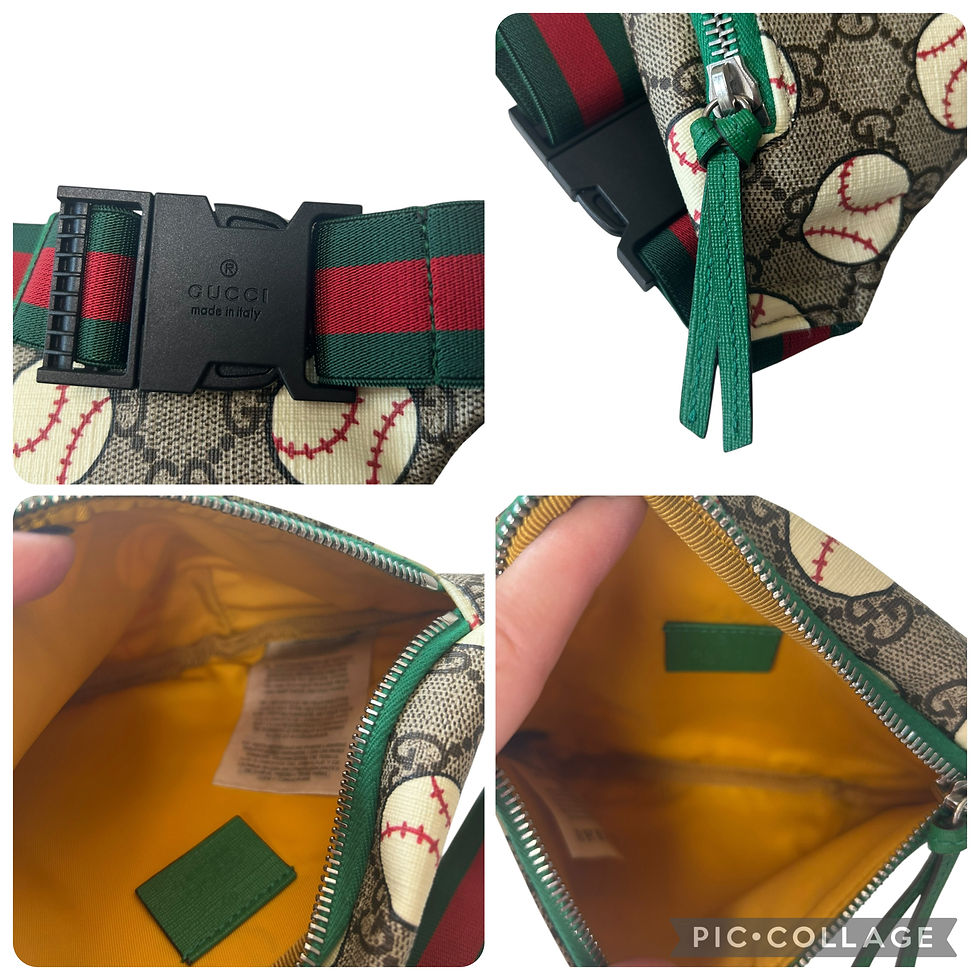 Thumbnail: Gucci Children’s Baseball Belt Bag / Bum Bag / Fanny Pack 