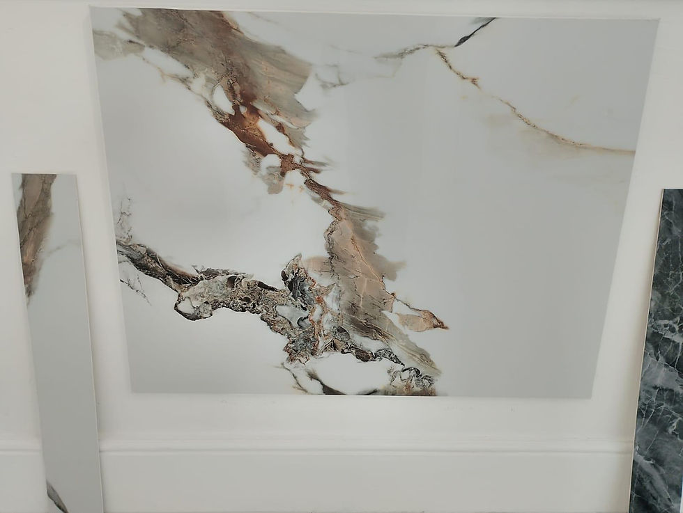 Thumbnail: Copy of SOLID PVC MARBLE PANELS 8x4ft 3mm thickness