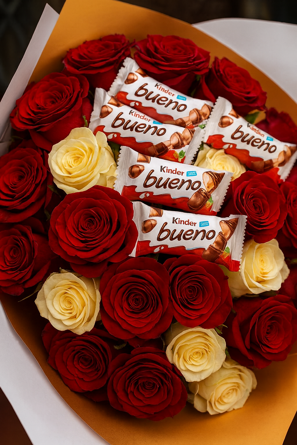 Miniature : 💐🍫 Bouquet Kinder Roses & gourmandise ❤️