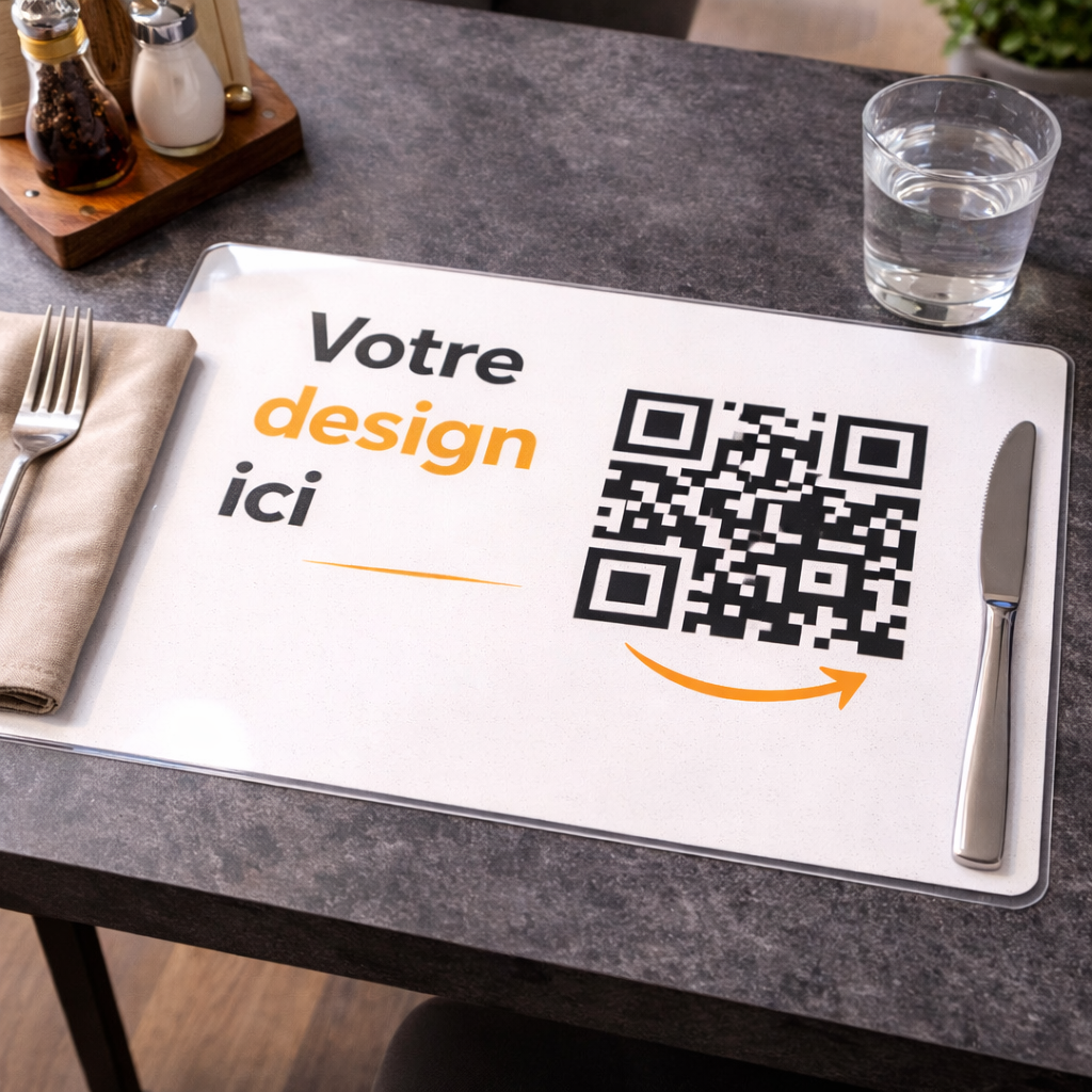 Sets de table (Plastifiés Réutilisables)