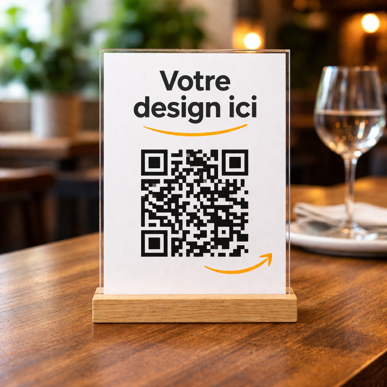 Présentoirs (base en bois)