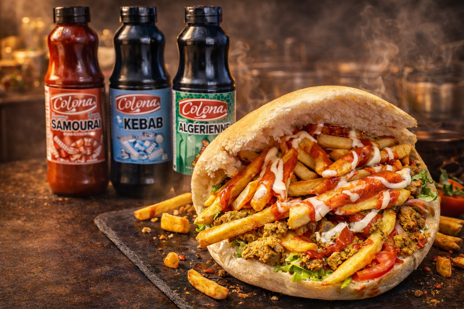🌕 Américain Kebab Généreux & gourmand
