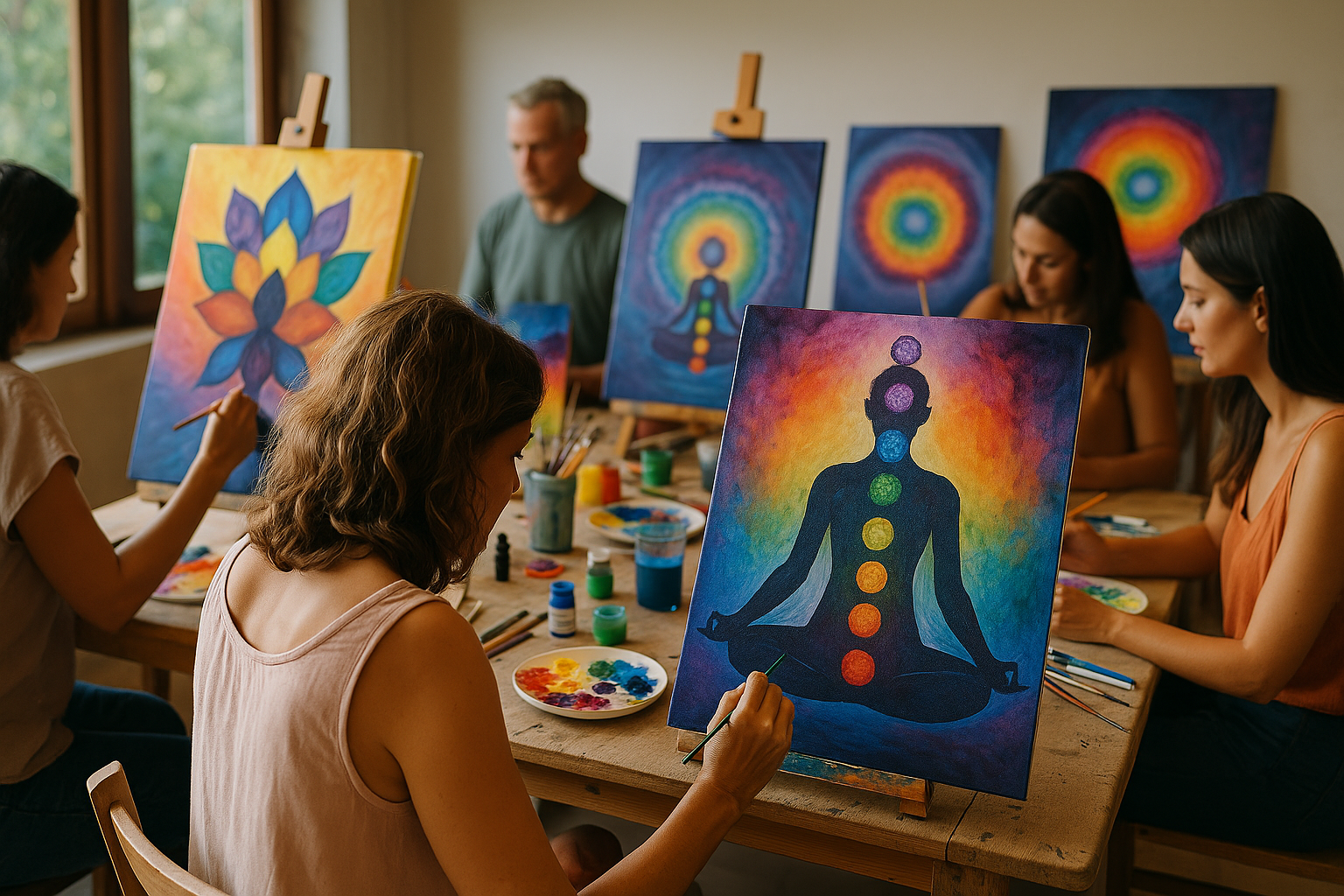 🎨 Atelier Peinture Intuitive Lâcher-prise sur toile ✨
