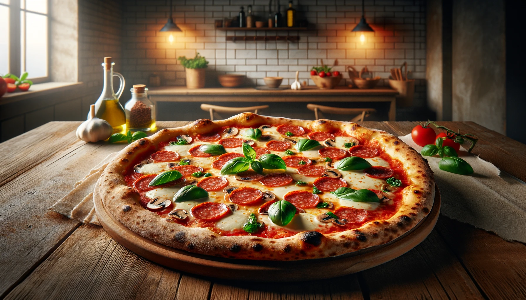 Arranged Food and Objects