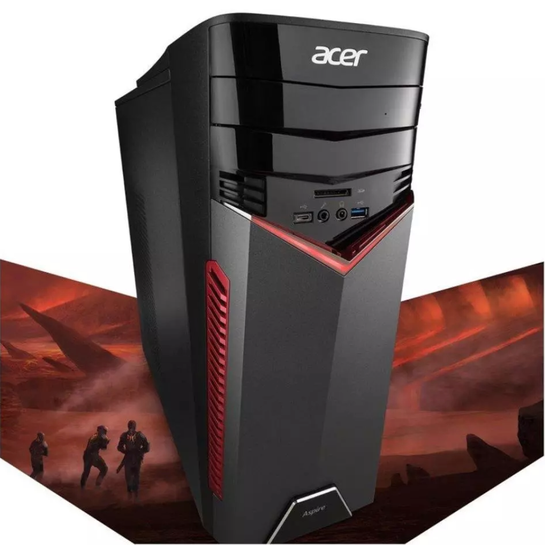 DESKTOP ACER GAMER GX-783 CORE I7 7700 SSD 256 GB 16 GB RAM NVIDIA GEFORCE GTX 1