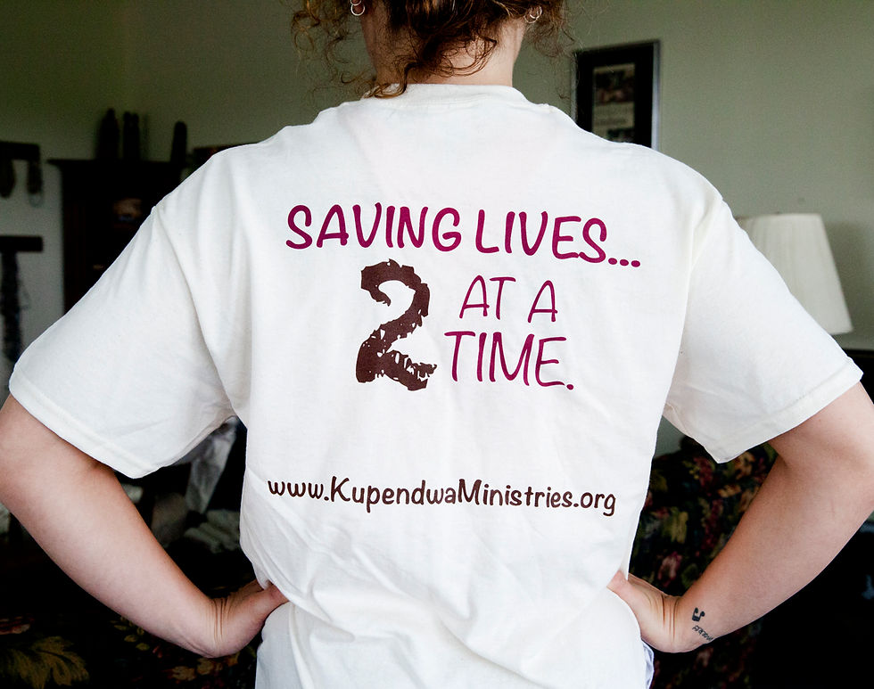 Thumbnail: Saving Lives 2 at a Time T-shirt