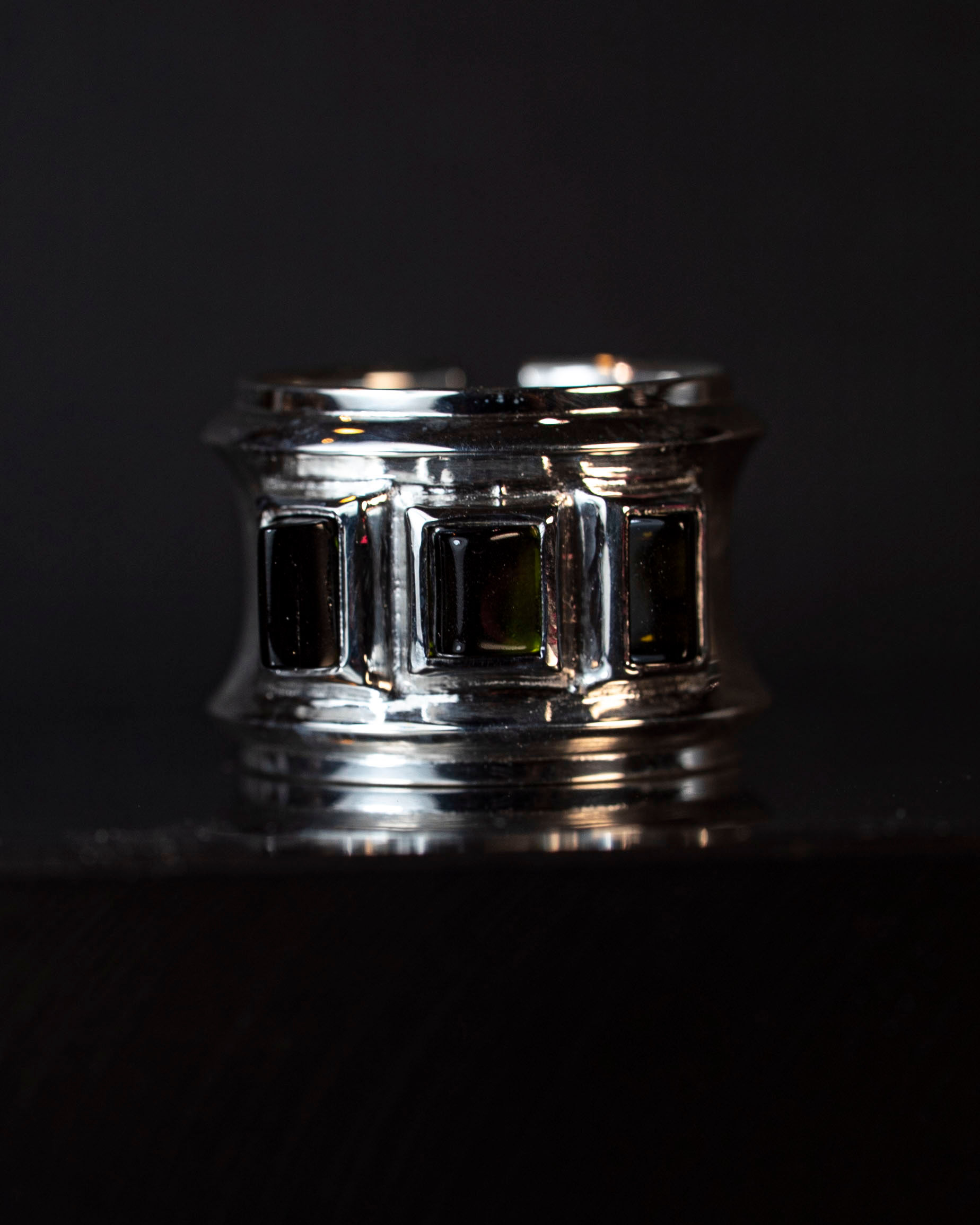 3 PCS TOURMALINE RING <SIGNATURE COLLECTION>