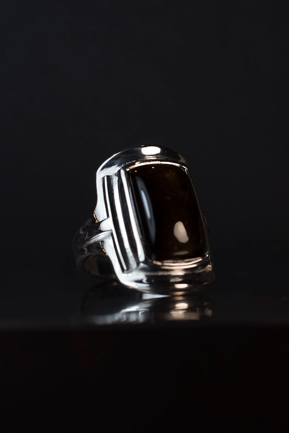 Thumbnail: BI COLOR BROWN TOURMALINE RING