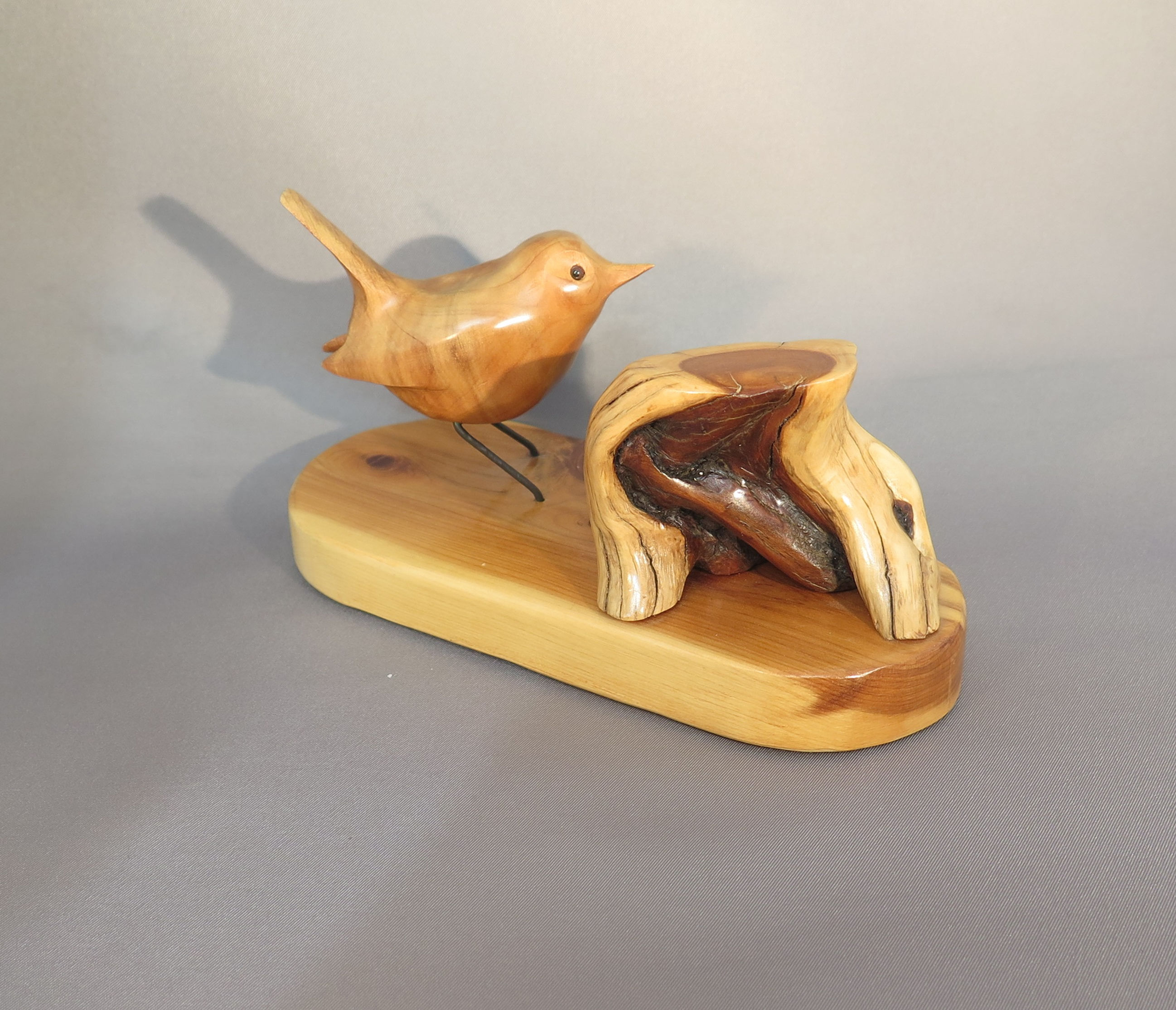 Wood Carving:  Bird