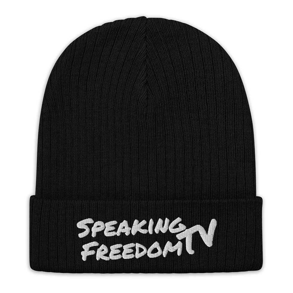 Thumbnail: Speaking Freedom TV cuffed beanie