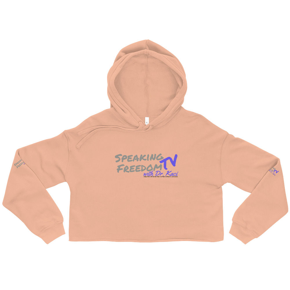 Speaking Freedom TV | Crop Hoodie