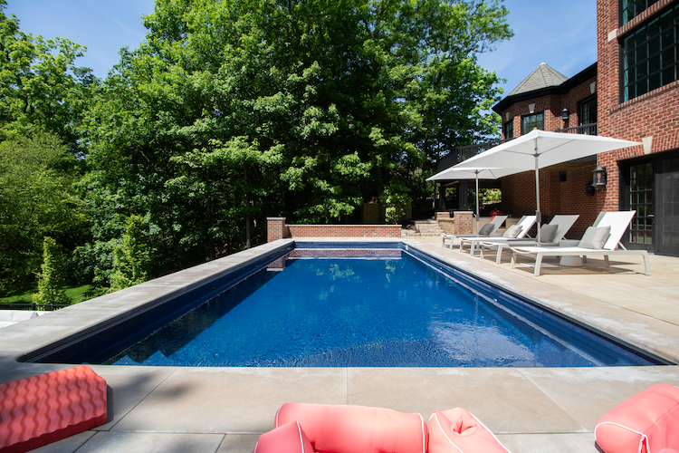 Pool Landscaping in Delaware, Ohio