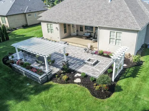 Outdoor Living Space and Customized Paver Patio in Columbus, Ohio