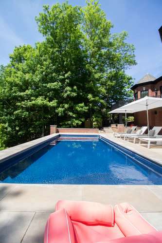 Pool Landscaping in Delaware, Ohio