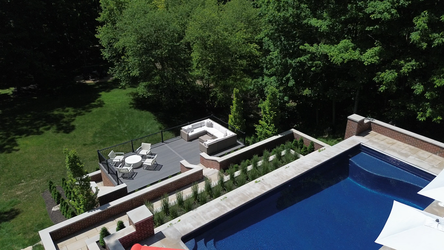Pool Landscaping in Delaware, Ohio