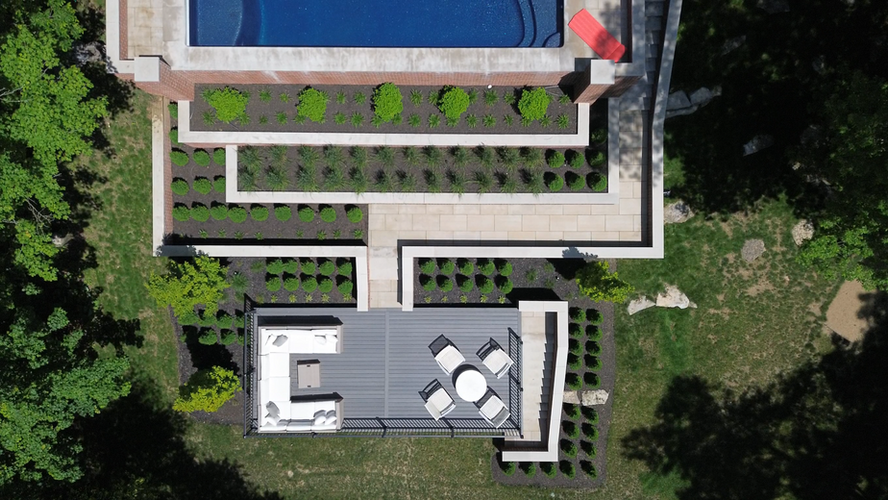 Pool Landscaping in Delaware, Ohio
