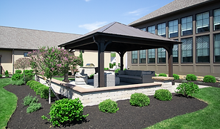 Outdoor Structures such as pergolas, gazebos and pavilions in columbus ohio by Ciminello's Landscaping