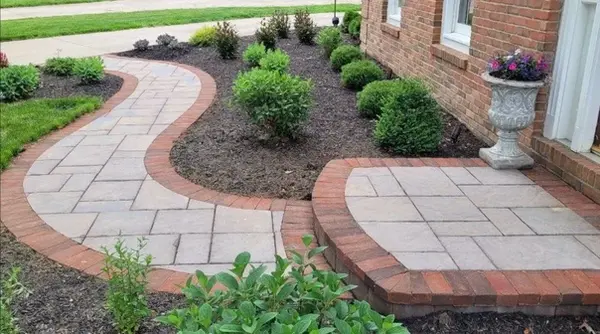 Paver Walkway done by Ciminello's Landscaping in Columbus, Ohio
