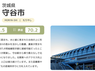 街の住みここちランキング(北関東版)6年連続1位
