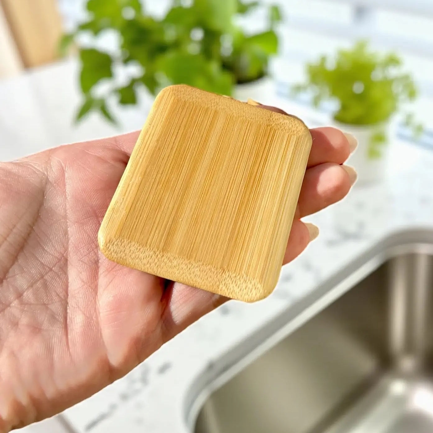 Bamboo Pot Scrapper
