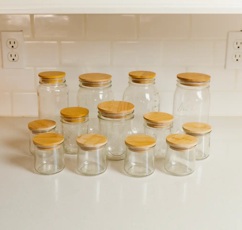 Thumbnail: Bamboo Mason Jar Lid