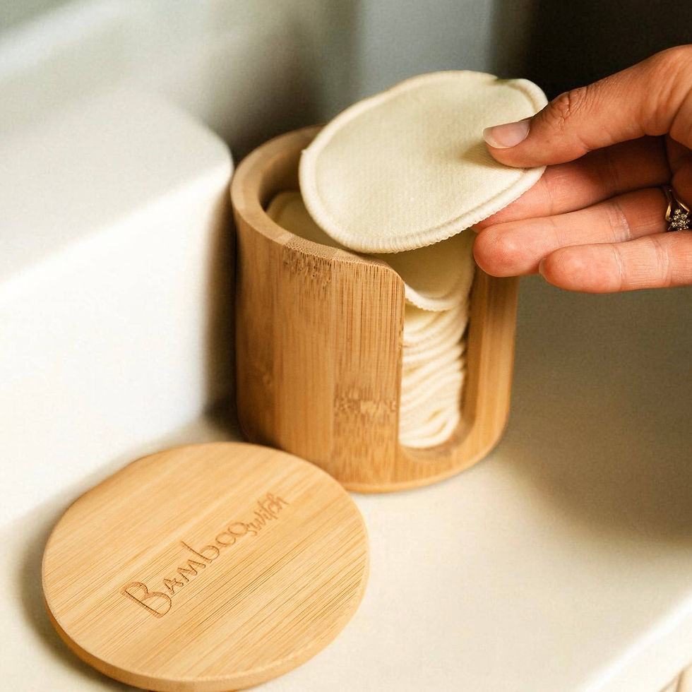 Thumbnail: Bamboo Facial Rounds Holder