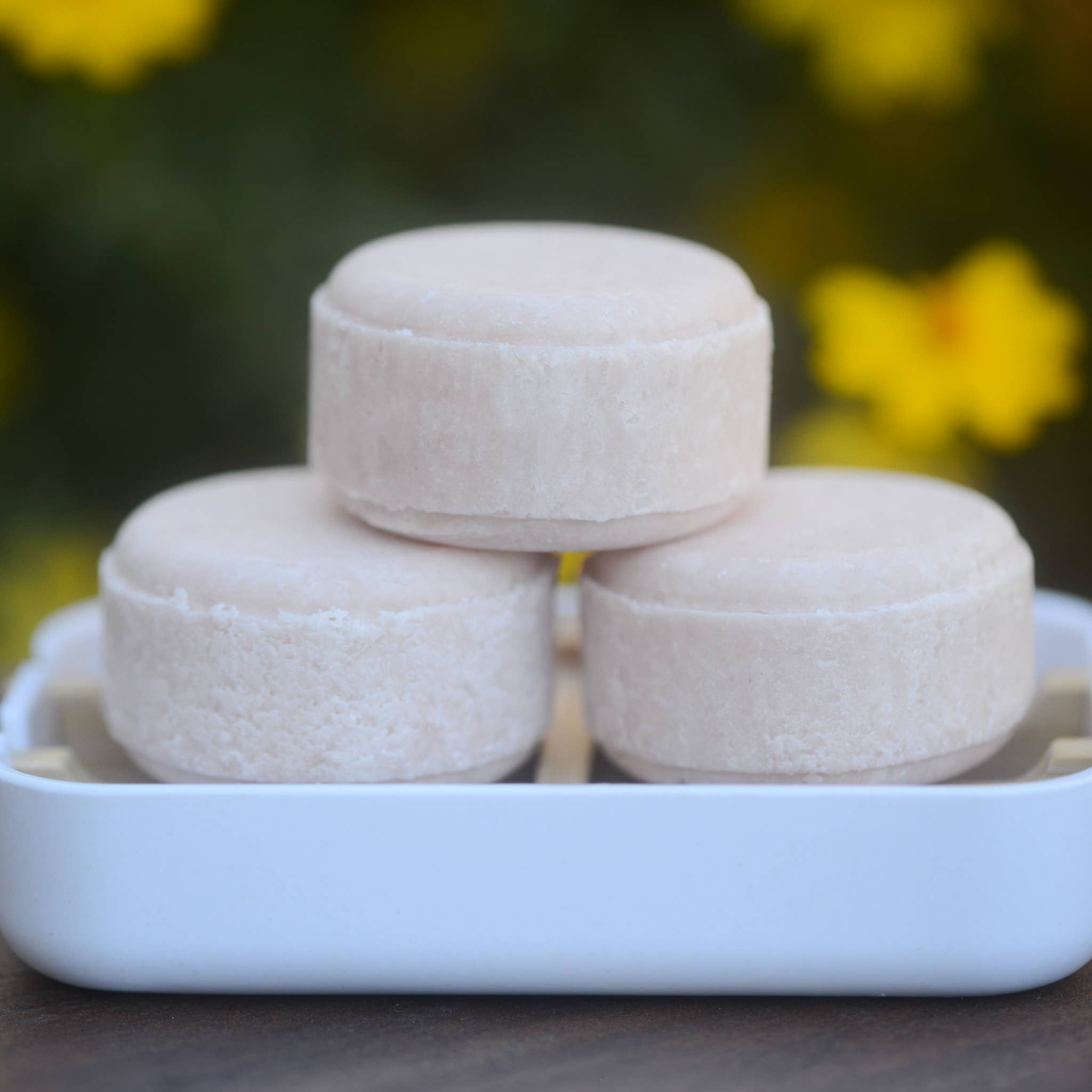 Unpackaged Shaving Cream Bar