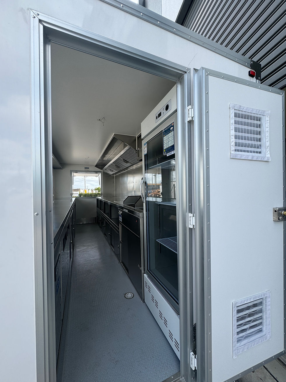 Thumbnail: 5m Food Trailer – Mobile Commercial Kitchen, Australian Certified