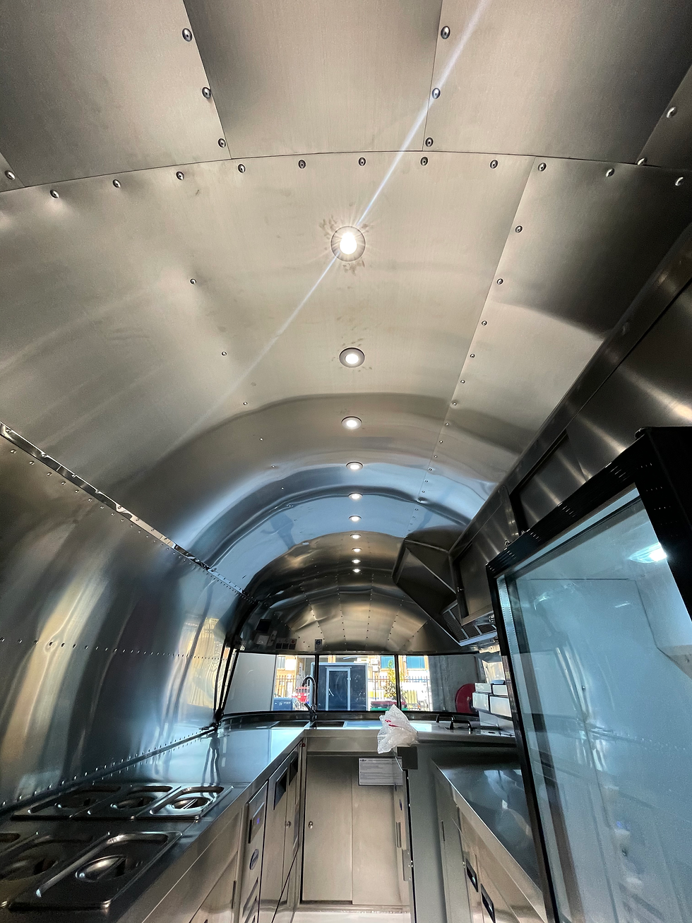 Thumbnail: 5m Stainless Airsteam Trailer – Mobile Commercial Kitchen with Full Equipment