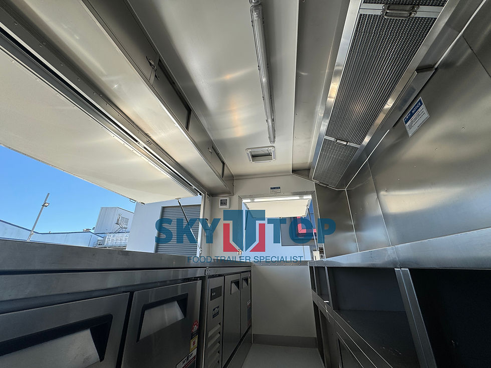 Thumbnail: 4.5m Food Trailer – Mobile Catering Kitchen, Australian Standard Compliant
