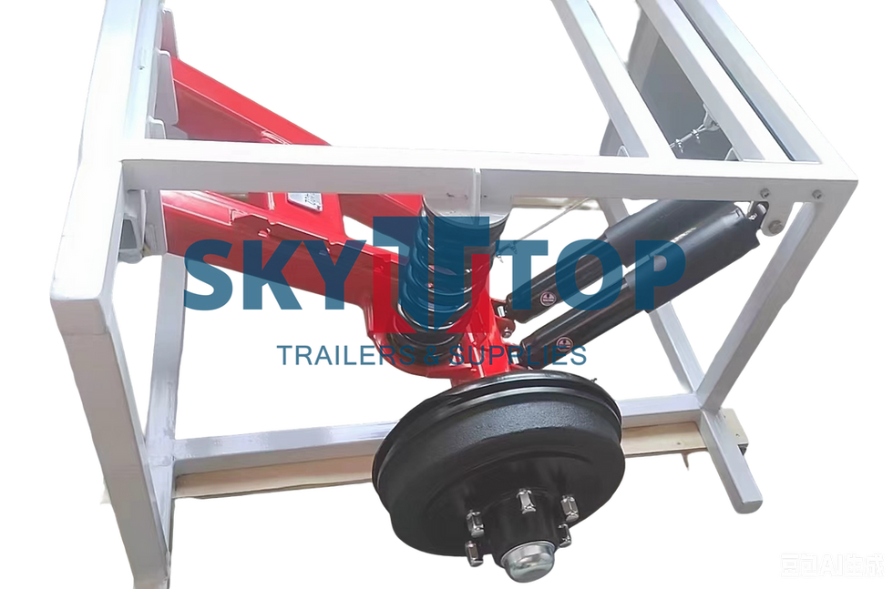 Thumbnail: 5000mm flatbed car trailer