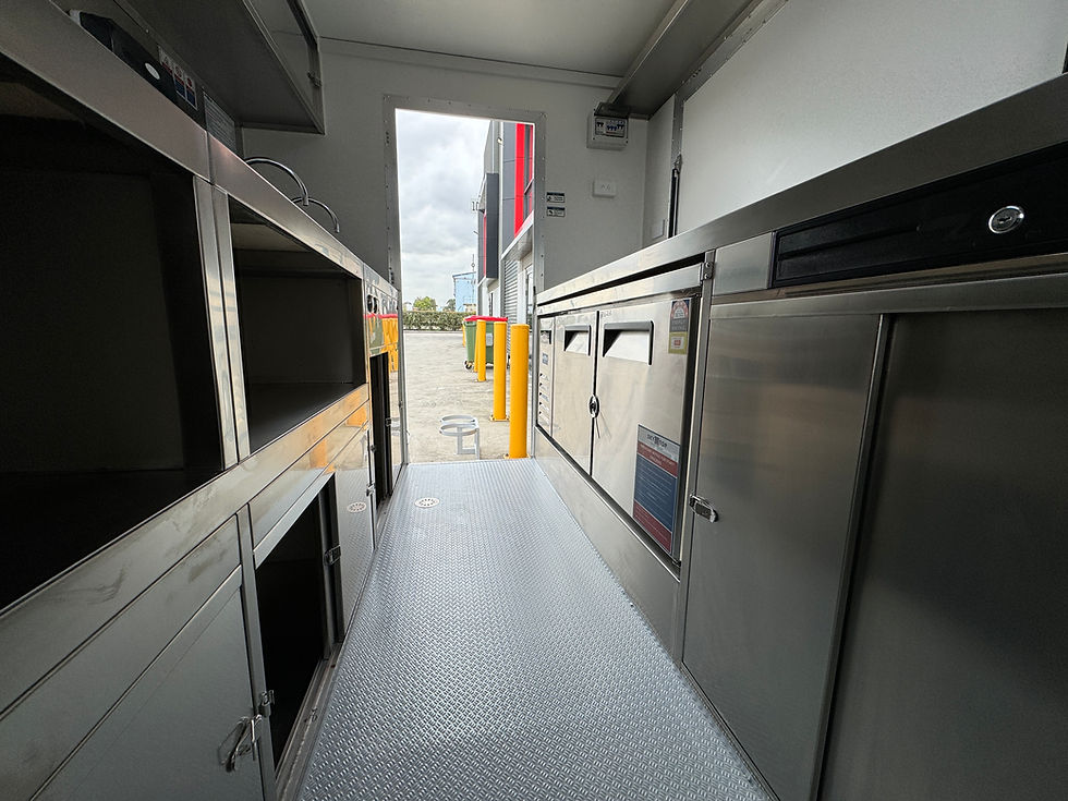 Thumbnail: 4m Food Trailer – Fiberglass Mobile Catering Unit, Certified for Australia
