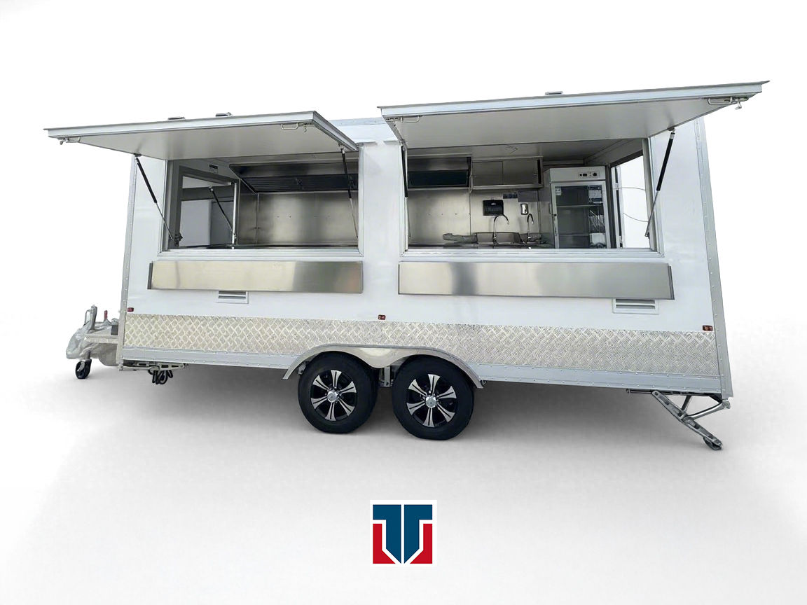 5m Food Trailer – Mobile Commercial Kitchen, Australian Certified