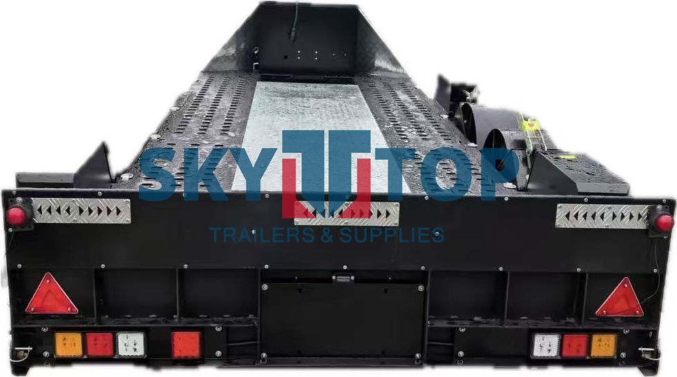 Thumbnail: 5000mm flatbed car trailer