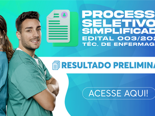 Resultado Preliminar - Técnico de Enfermagem