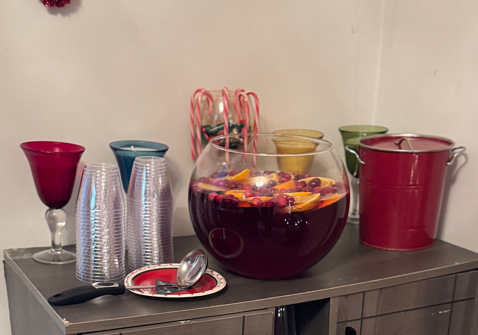 A festive and refreshing non-alcoholic punch, perfect for all ages.