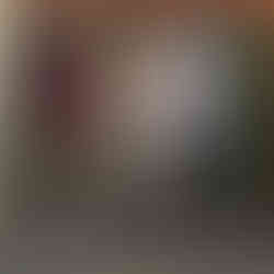 Three photos from the Juneteenth-themed MsiCandi Movie Night: guests dressed in colorful African-inspired outfits, festive attire, and golden crowns, smiling and posing in front of a backyard fence under night lighting.