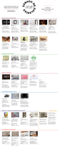 PROGRESO en Sábado de Galerías