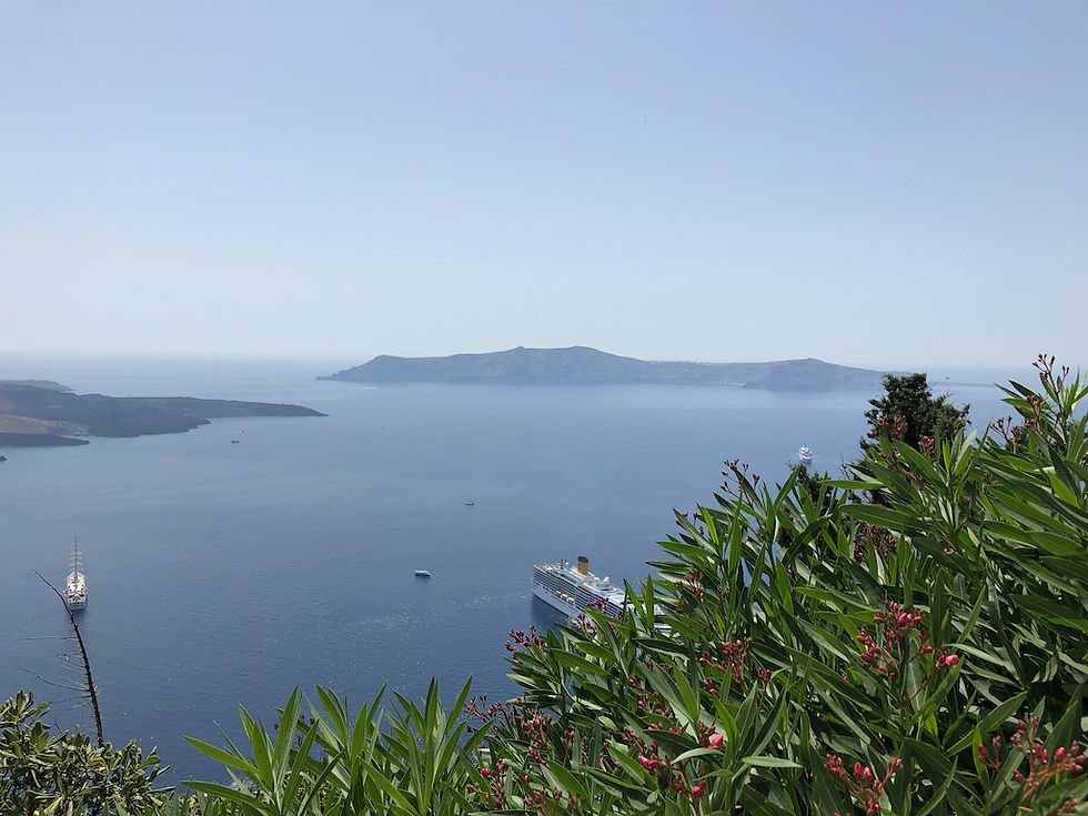 Caldera, Santorini