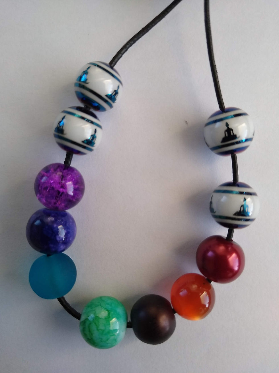 Thumbnail: Worry beads/Stress beads/Chakra beads/Meditation beads/Twiddle beads
