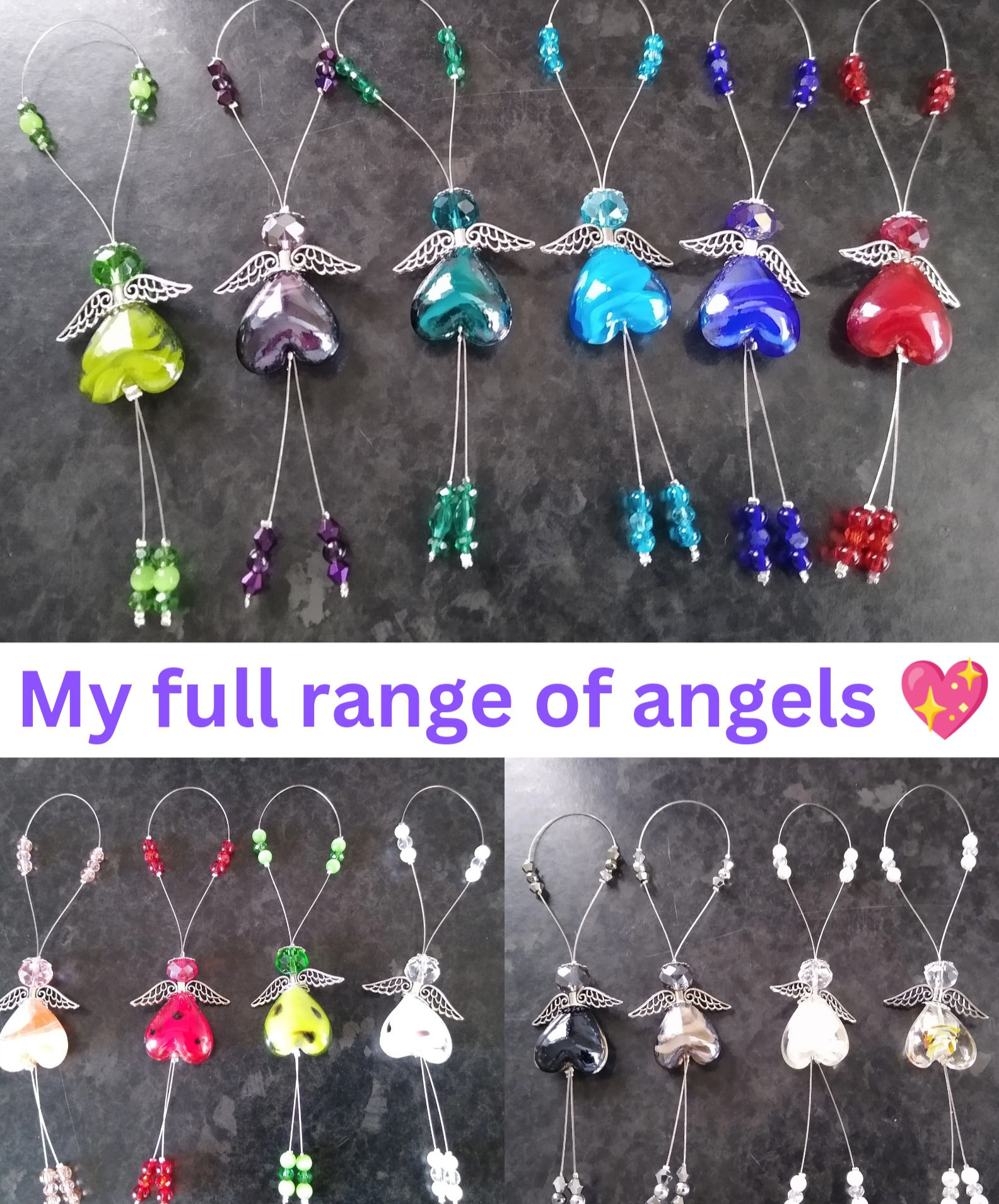 Lampwork Glass Angels