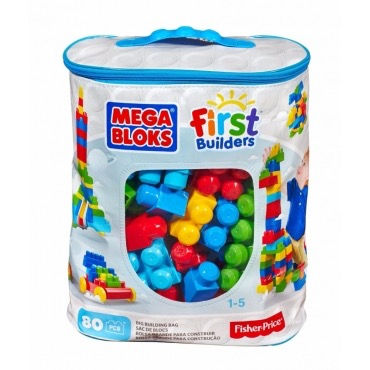 Thumbnail: Կոնստրուկտոր 80 դետալ “ Mega Bloks First Builders “