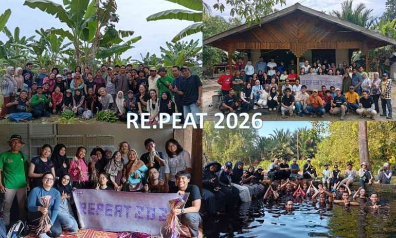 RE.PEAT Ekspedisi Gambut Pemuda Asia Tenggara Dilakukan Di Sungaitohor