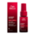 Wella Ultimate Repair Night Serum text on red box and bottle HaarPflegeShop